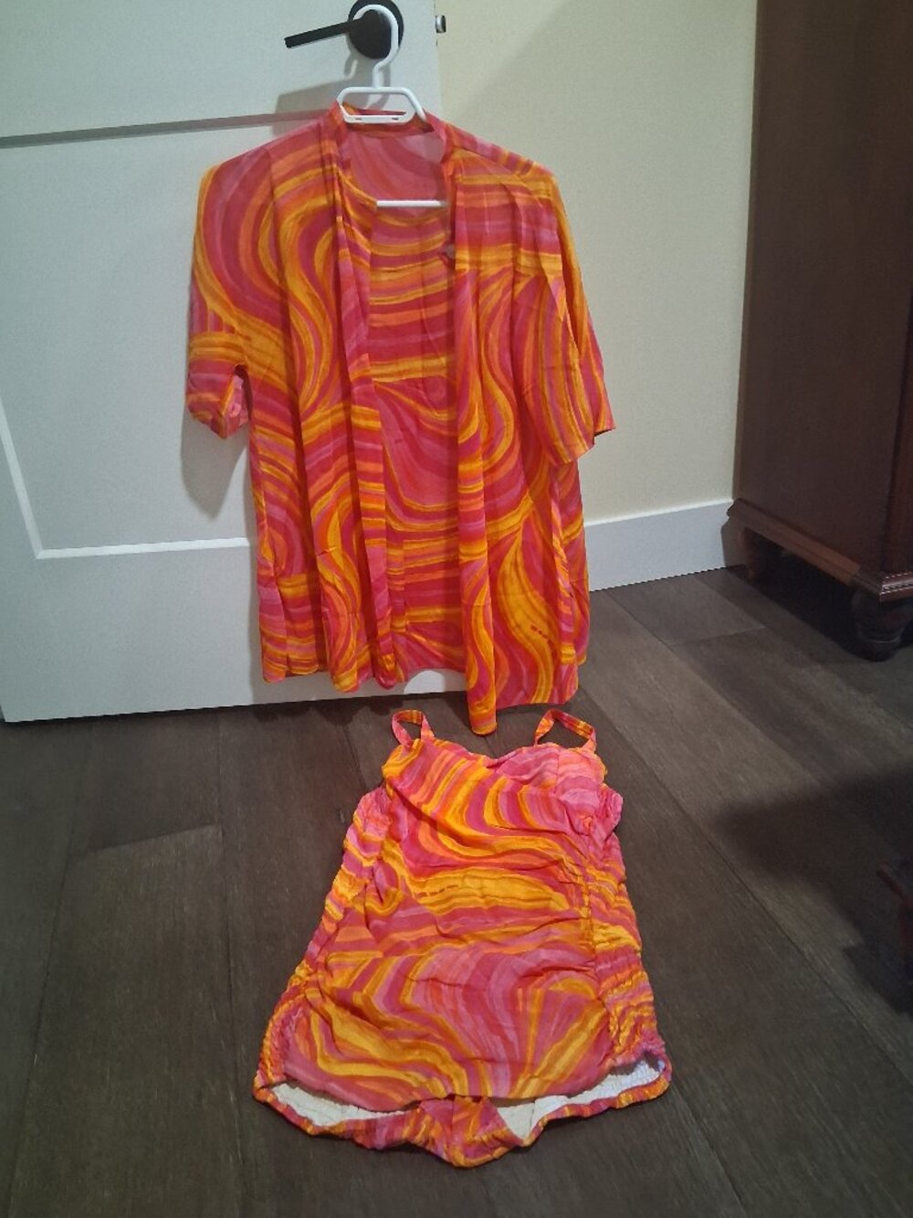 Vintage Swimsuit & Cover Up